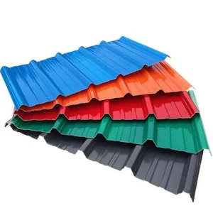 Color-coated tiles
